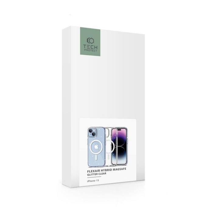 Tech-Protect - Tech-Protect iPhone 15 Mobilskal Magsafe Flexair Hybrid