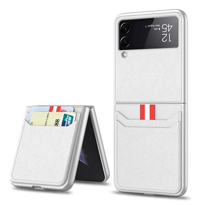 GKK - GKK Korthållare Skal Samsung Galaxy Z Flip 3 - Vit