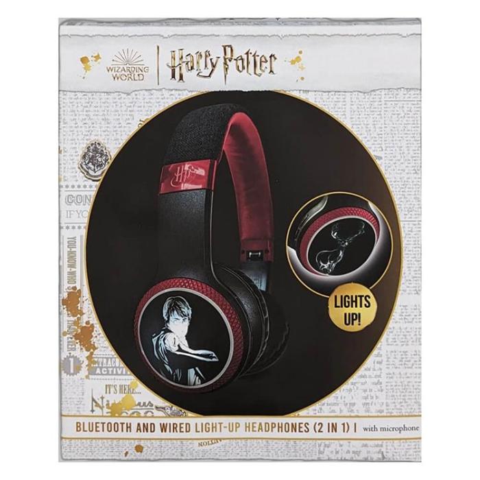 Harry Potter - Harry Potter Hörlur Trådlös LED On-Ear