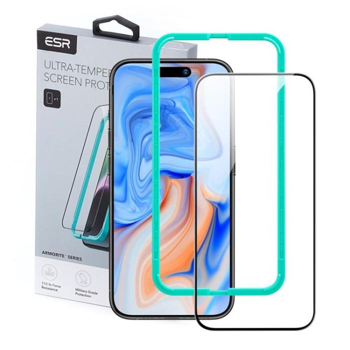 ESR - ESR iPhone 15 Plus Härdat Glas Skärmskydd Armorite