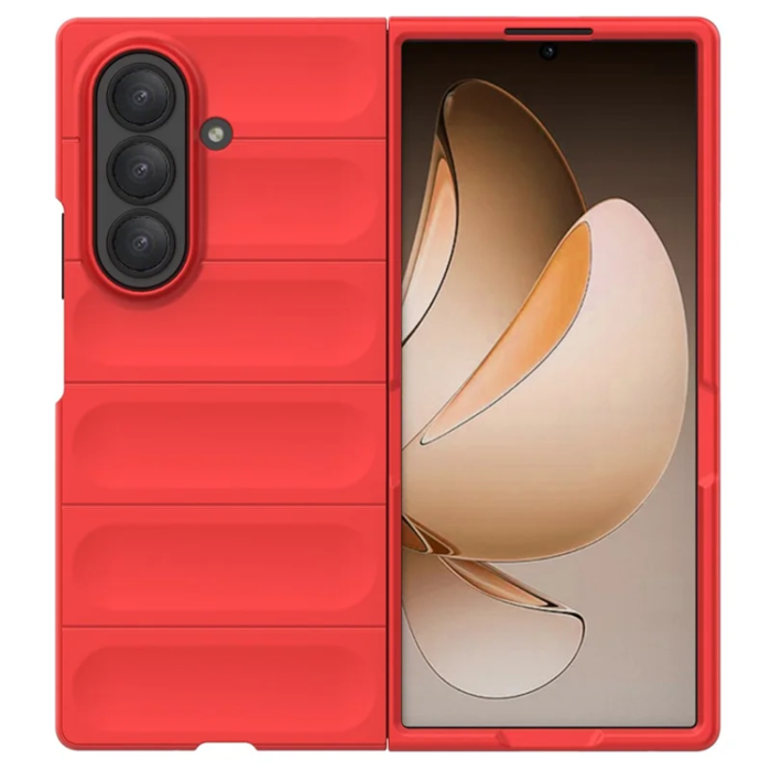A-One Brand - Galaxy Z Fold 7 5G Mobilskal Anti-Drop - Röd