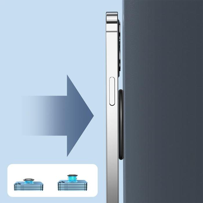 Joyroom - Joyroom 2-Pack Magnetisk Magsafe Ring för Smartphone / Tablet - Svart