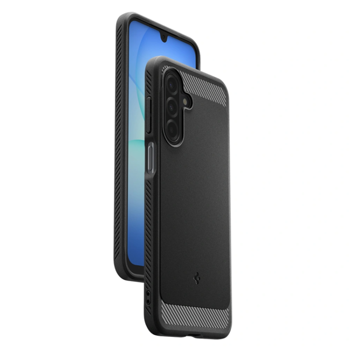 Spigen - Spigen Galaxy A17 4G/5G Mobilskal Rugged Armor - Svart