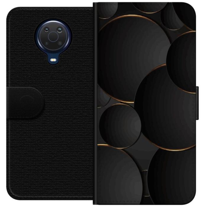 iSecrets - Plånboksfodral till Nokia G20 med Lyxig Cirklar