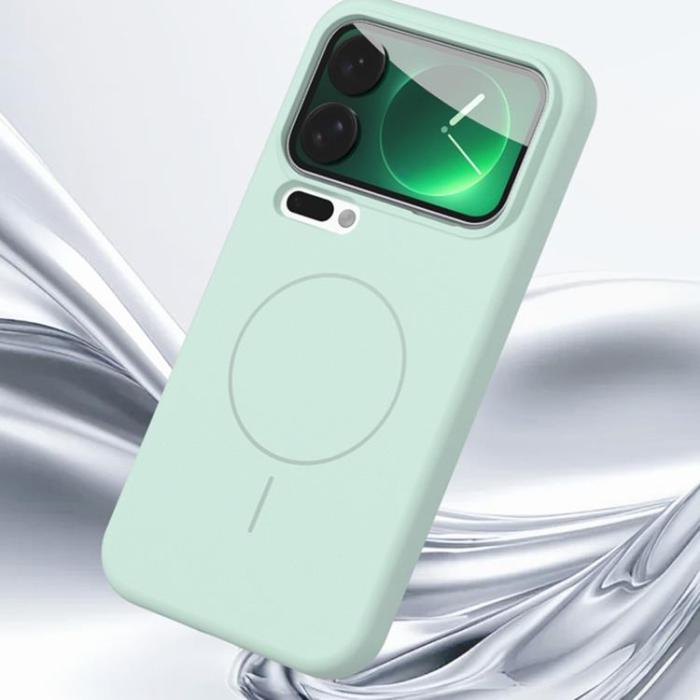 A-One Brand - Xiaomi 17 Pro Mobilskal MagSafe Liquid Silikon - Antikvit