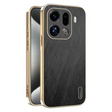 KADEM - KADEM Mobilskal till Oppo Find X9 Pro 5G PU L&auml;der - Svart