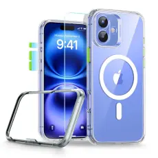 ESR - ESR Mobilskal till iPhone 16 Magsafe Classic Pro Set Halolock - Clear