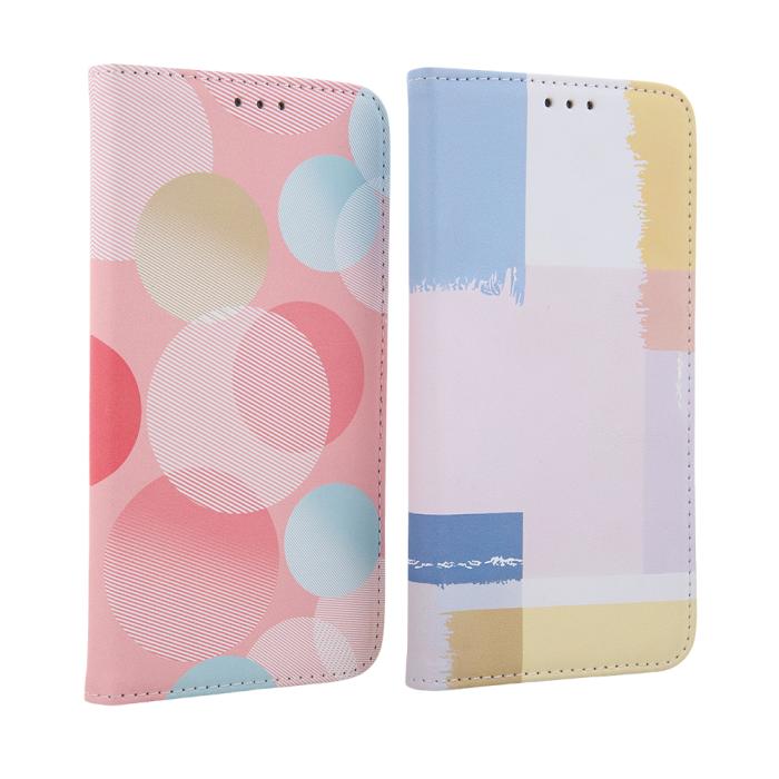 OEM - Färgade Skal iPhone 14 Pro Max - Pastell Cirkulär Mönster