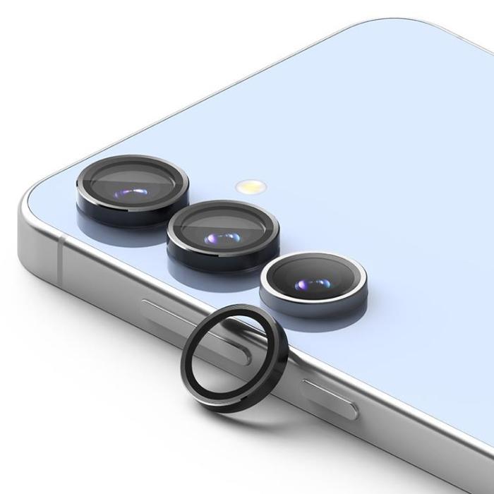 Ringke - [2-Pack] Ringke Galaxy S24 FE Härdat Glas Kameraskydd Ram
