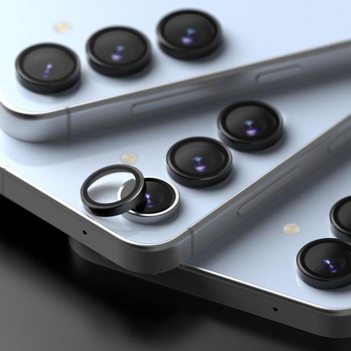 Ringke - [2-Pack] Ringke Galaxy S24 FE Härdat Glas Kameraskydd Ram