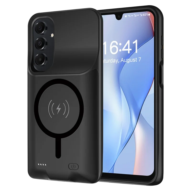 Galaxy A15 5G Batteriskal Magsafe 6000mAh E10 - Svart | 2353 | AlltMobil