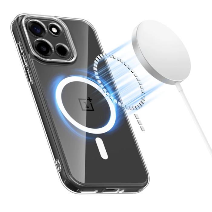 Tech-Protect - Tech-Protect Mobilskal För OnePlus Nord 6 Magsafe Flexair Hybrid - Clear