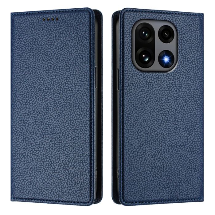 A-One Brand - OnePlus 15 Plånboksfodral RFID Blocking Litchi Läder