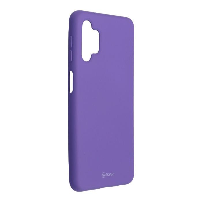 Roar - Galaxy A32 5G Skal Roar Jelly Mjukplast - Lila