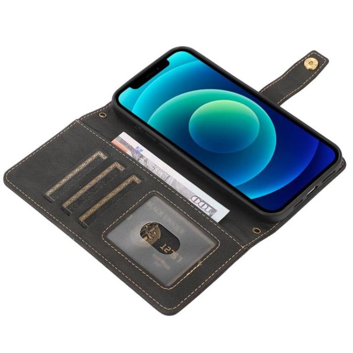 OEM - iPhone 14 Pro Plånboksfodral Flip - Svart