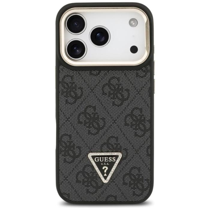 Guess - Guess Mobilskal till iPhone 17 Pro MagSafe Triangle Logo & Stand