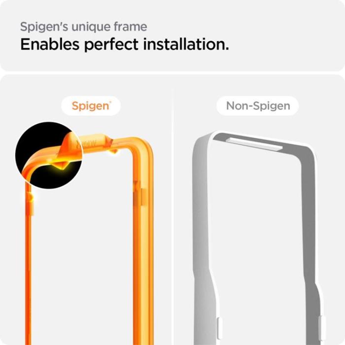Spigen - Spigen Google Pixel 8 Härdat Glas Skärmskydd Alm FC