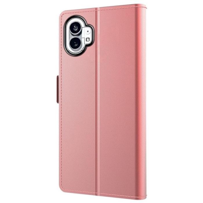 OEM - Nothing Phone 1 Plånboksfodral Spegel - Rosa