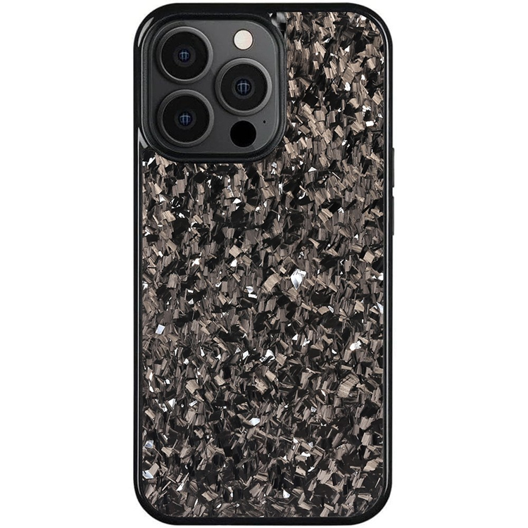 iPhone 14 Pro Max Mobilskal MagSafe Aramid Fiber Forged - Silver (Silver) | 2353 | AlltMobil