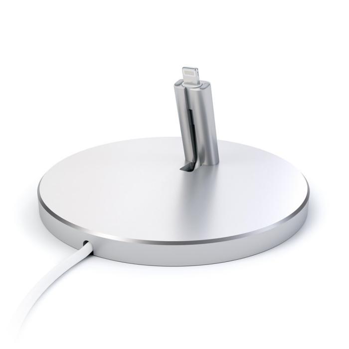 UTGATT4 - Satechi Aluminum Mobile Lightning Dock - Silver