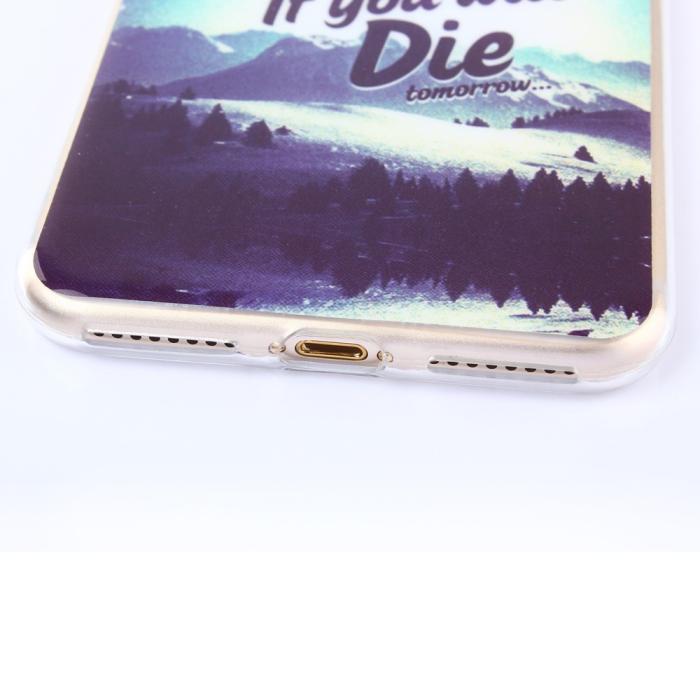 OEM - TPU Mobilskal iPhone 7 Plus - Dream as if you will live forever