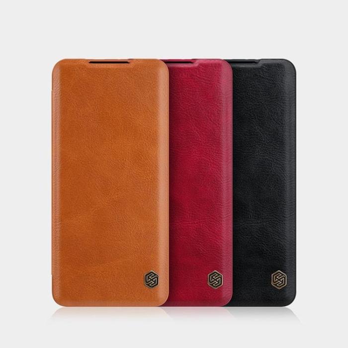 Nillkin - Nillkin Qin Läder Fodral Xiaomi Mi 11 - Svart