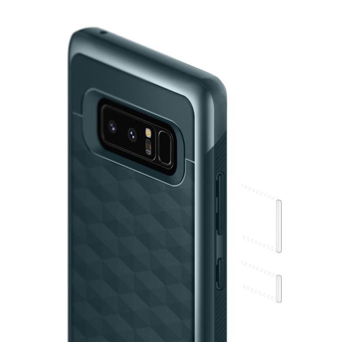 UTGATT1 - Caseology Parallax BaksideSkal till Samsung Galaxy Note 8 - Aqua Green
