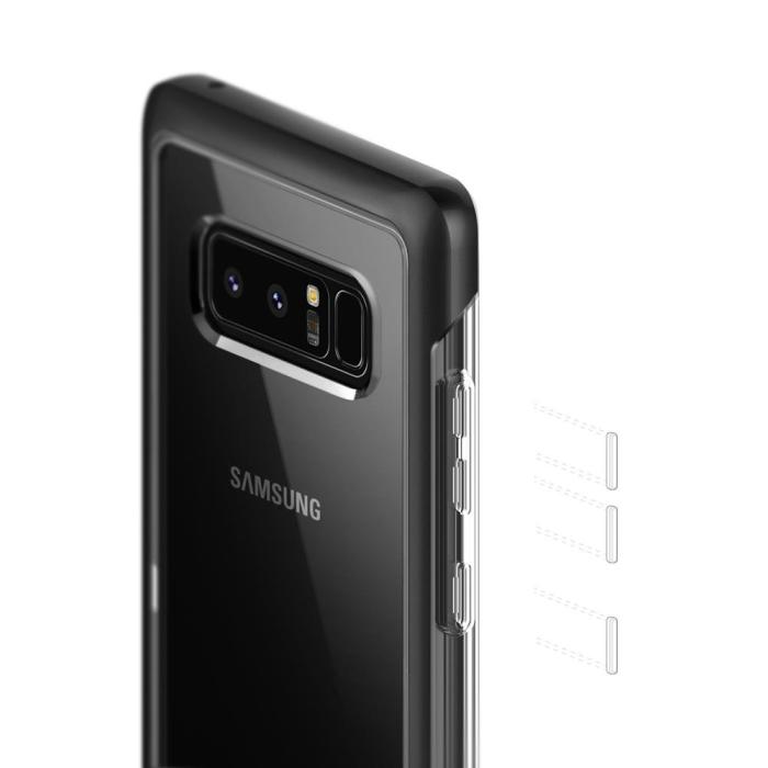 Caseology - Caseology Skyfall Skal till Samsung Galaxy Note 8 - Svart