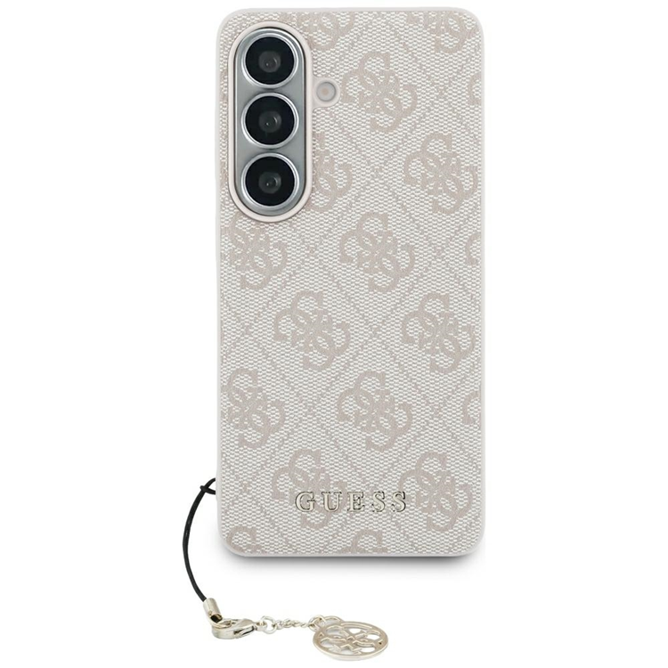 Guess Mobilskal För Galaxy S26 MagSafe 4G Classic Logo Charm - Rosa | 2353 | AlltMobil