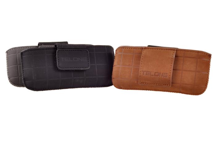 UTGATT4 - Telone läderpouch med bältfäste - Svart (XL)