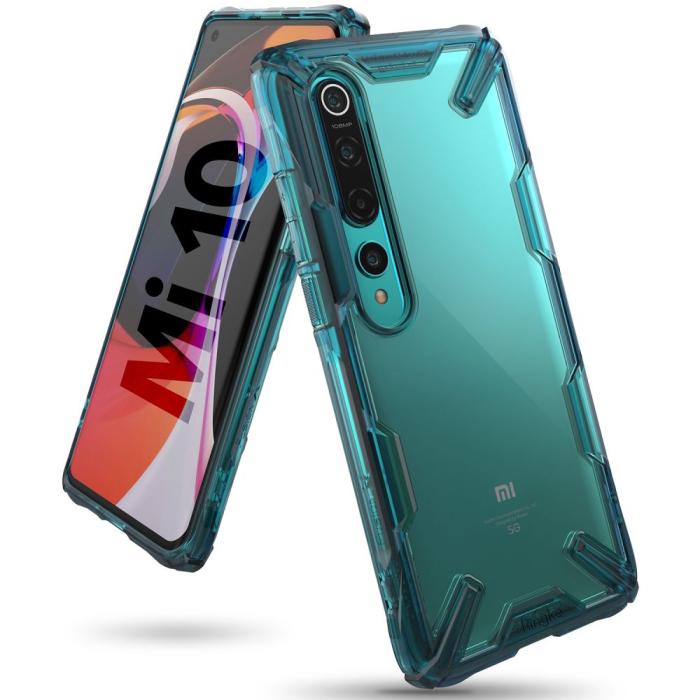 UTGATT5 - RINGKE Fusion X mobilskal Xiaomi Mi 10/Mi 10 Pro Grön