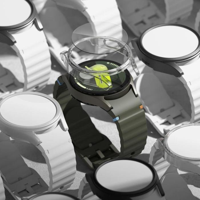 Ringke - Ringke Galaxy Watch 7 (44mm) Skal + Härdat Glas Skärmskydd Slim