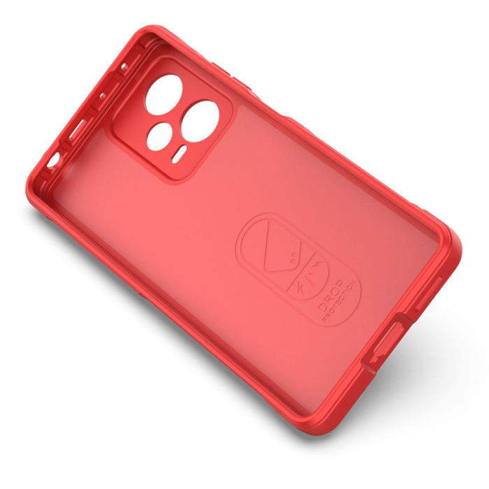 OEM - Xiaomi Redmi Note 12 Pro Plus Mobilskal Magic Shield - Röd