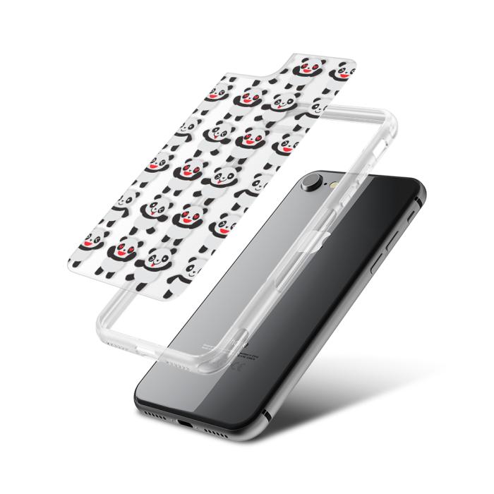 UTGATT5 - Fashion mobilskal till Apple iPhone 8 - Pandas