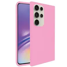 Beline - Beline Mobilskal till Galaxy S24 Ultra Candy - Ljusrosa