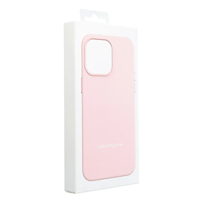 OEM - iPhone 16 Mobilskal Magsafe Läder - Rosa