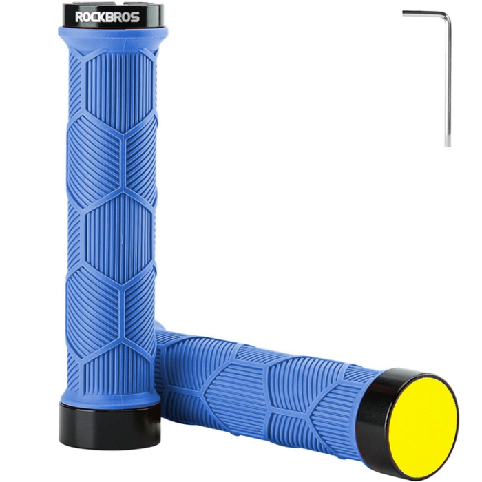 Rockbros - Rockbros Bicycle Greppar Med Reflector - Blå