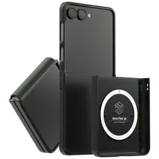 Araree - Araree Galaxy Z Flip 7 Mobilskal MagSafe Qi2 Aero Flex M - Svart