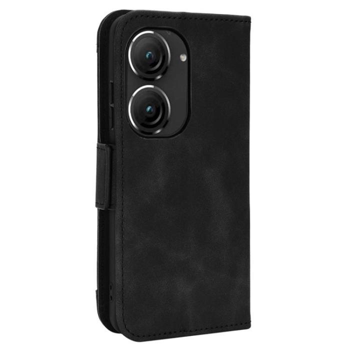 OEM - Asus Zenfone 9 Plånboksfodral PU Läder - Svart