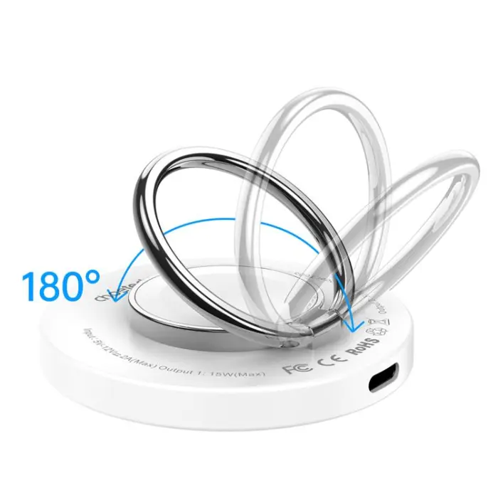 Choetech - Choetech Magsafe Trådlös Laddare Induction - Vit