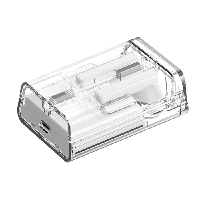 Joyroom - Joyroom TWS Trådlösa Hörlurar IceLens Series med LED-Lampor - Vit