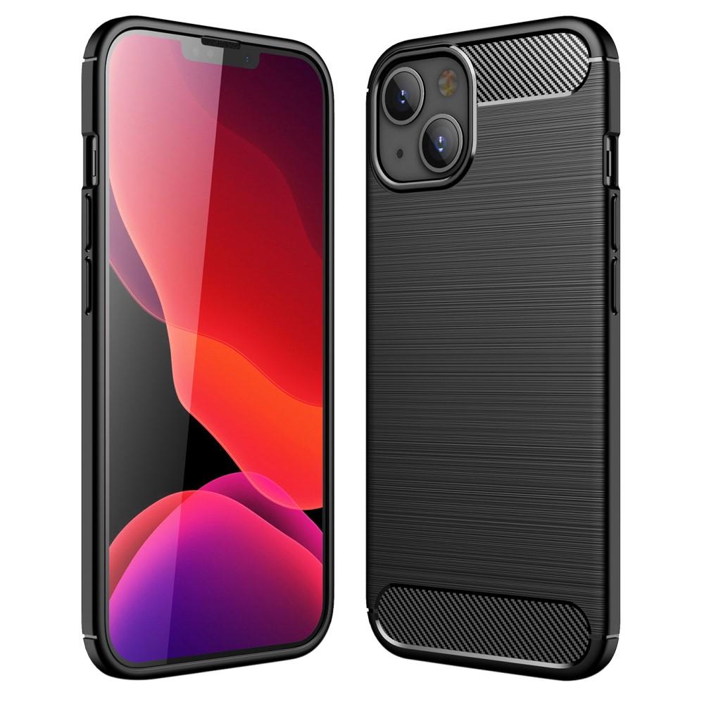 Carbon Fiber Texture Skal iPhone 13 - Svart | 2353 | AlltMobil