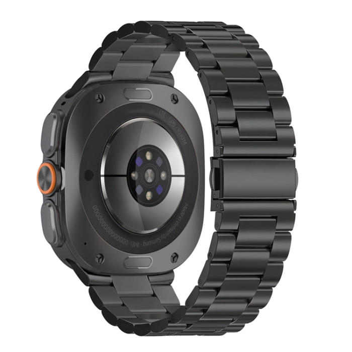 Tech-Protect - Tech-Protect Galaxy Watch Ultra 1/2 (47mm) Armband Stainless - Svart