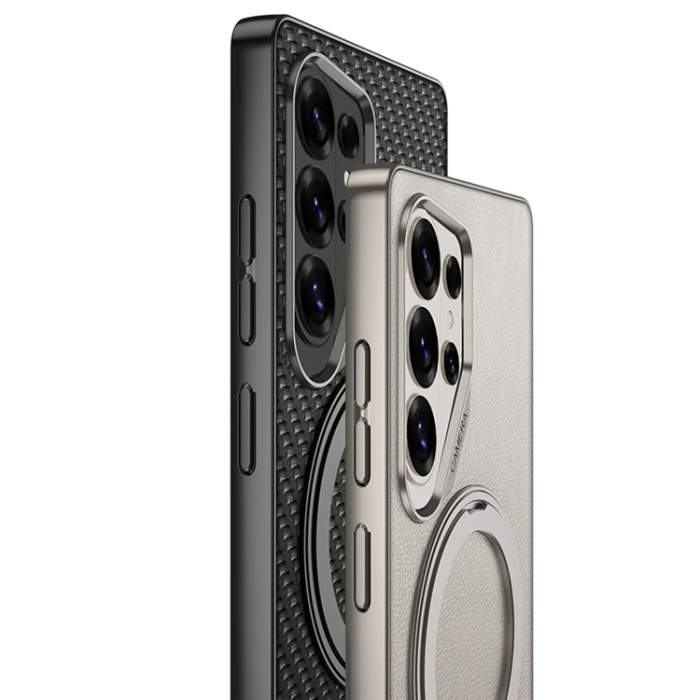 GKK - GKK Galaxy S26 Ultra Mobilskal Kickstand Large Lens Cutout