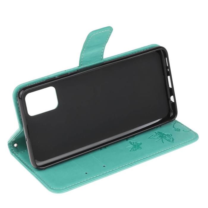 OEM - Butterfly Plånboksfodral till Samsung Galaxy A03s - Turkos