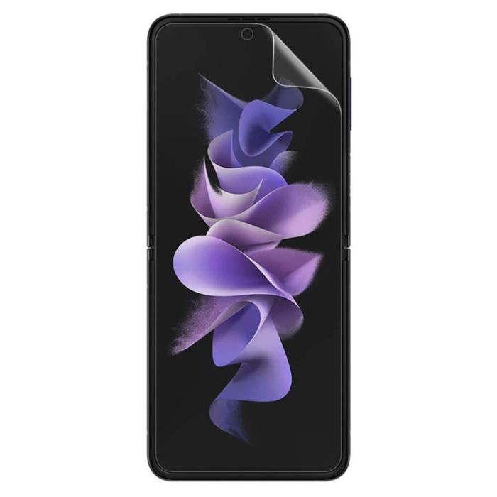 OEM - Samsung Galaxy Z Flip 3 Skärmskydd Plastfilm (Front + Back)