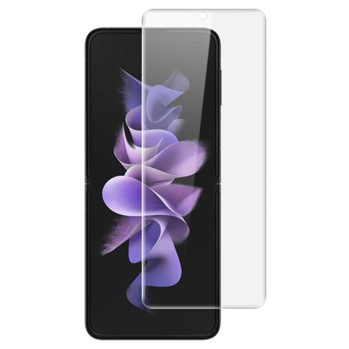 OEM - Samsung Galaxy Z Flip 3 Skärmskydd Plastfilm (Front + Back)
