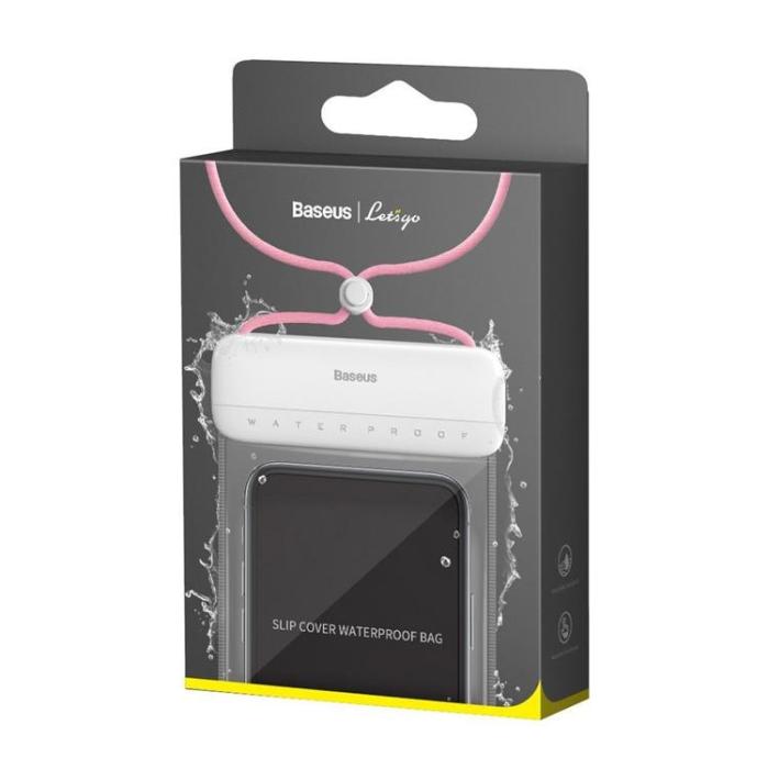 BASEUS - Baseus Vattentät Mobilväskor IPX8 7.2''- Rosa