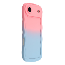 A-One Brand - iPhone Air Mobiskal Gradient Color TPU - Rosa+Himmelsblå