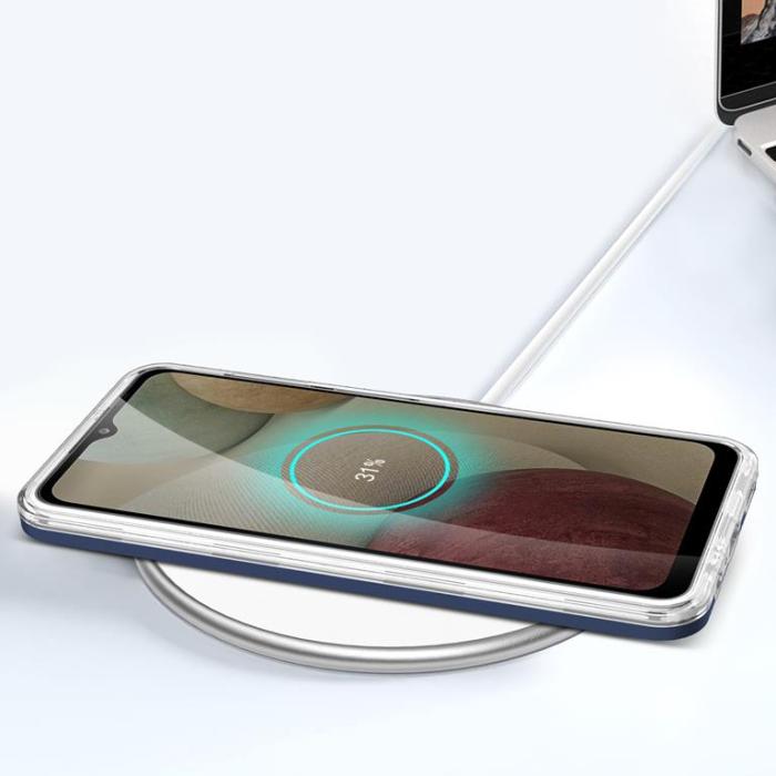 OEM - Xiaomi Redmi 10 4G (2021/2022) Skal Clear 3in1 - Blå